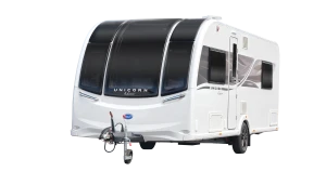bailey unicorn cabrera caravan exterior view
