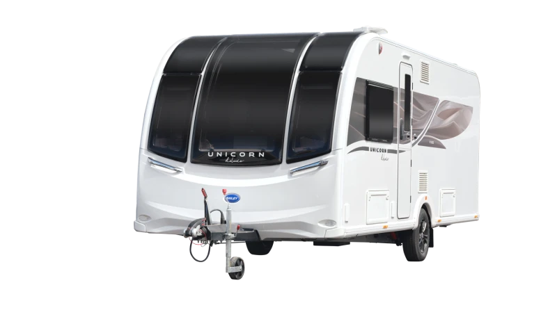 new bailey unicorn vigo caravan exterior view